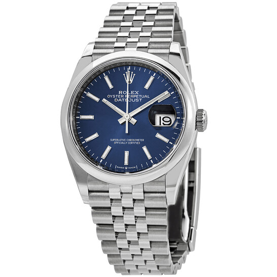 Datejust 36 Blue Dial Men's Watch