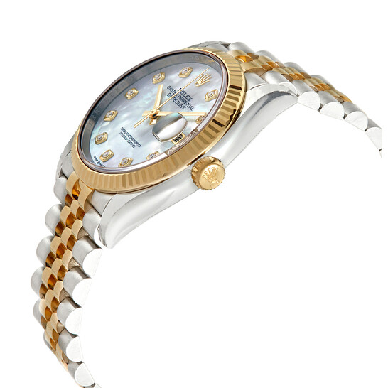 ましゅ Rolex Datejust 36腕錶：黃金及蠔式鋼- m126233-0022