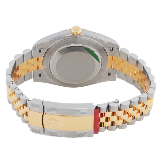 Rolex Datejust 41 Gold Fluted Motif Dial Steel and 18K