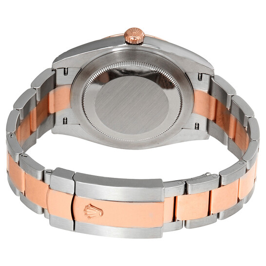 Rolex Datejust Automatic Diamond Men's Steel and 18ct Everose Gold Oyster Watch 126331MDO - 546x546 Image #3