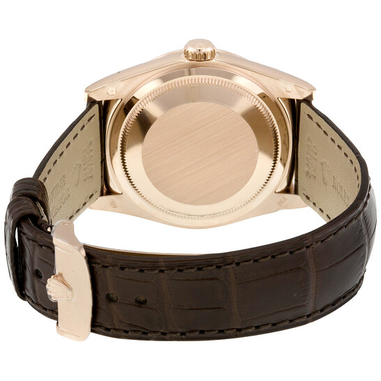 Rolex Day-Date President Chocolate Dial 18kt Everose Gold Automatic Men's Watch 118135CHSL - 546x546 Image #3