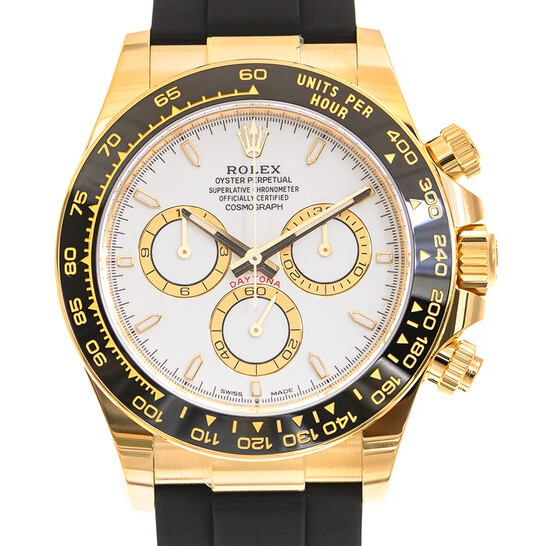 Rolex Daytona Chronograph Automatic White Dial Men's Watch