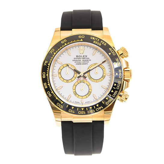 Rolex Daytona Chronograph Automatic White Dial Men's Watch