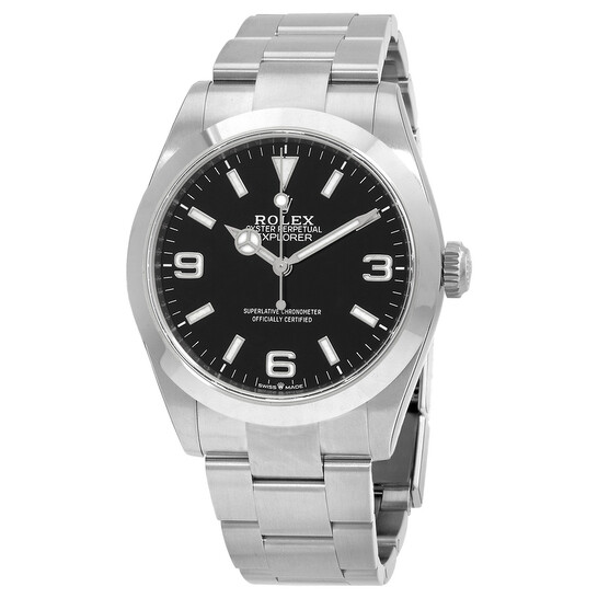 Rolex Explorer Automatic Chronometer Black Dial Men's Watch 224270