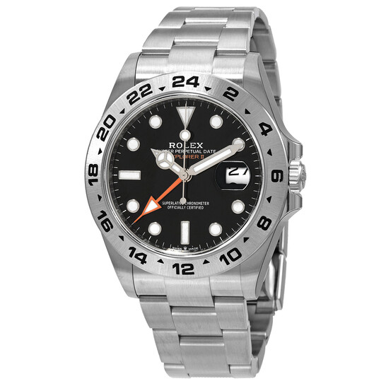 Rolex Explorer II Automatic Chronometer Black Dial Men's Watch