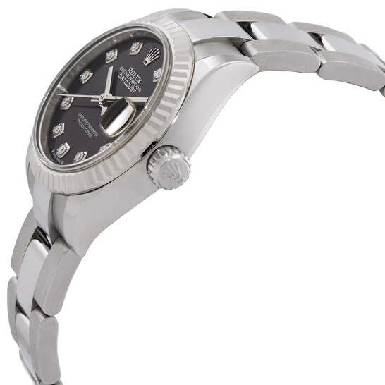 Rolex Lady Datejust Automatic Grey Diamond Dial Ladies Oyster Watch 279174GYDO - 546x546 Image #2