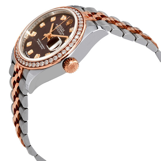 Rolex Lady Datejust Purple Diamond Dial Ladies Steel and 18kt Everose Gold Jubile Watch 279381PUDJ Rolex Lady Datejust Purple Diamond Dial Ladies Steel and 18kt Everose Gold Jubile Watch 279381PUDJ - 546x546 Image #2