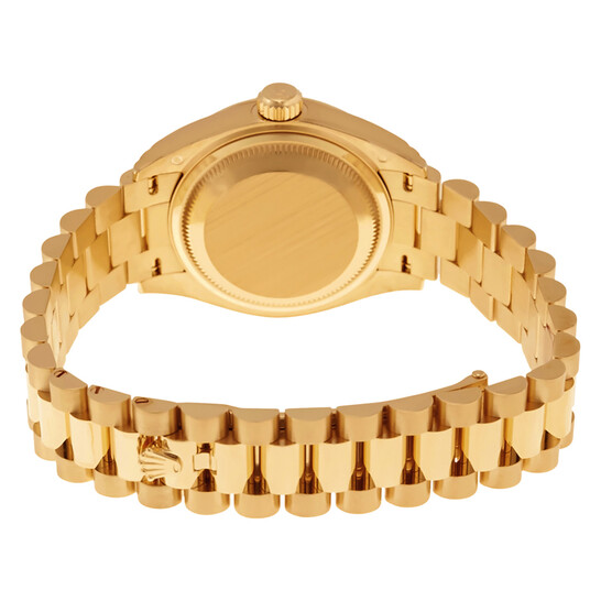 Rolex Lady-Datejust 28 Lilac Dial 18K Yellow Gold President Automatic Ladies Watch 279178LIRSDP - 546x546 Image #3