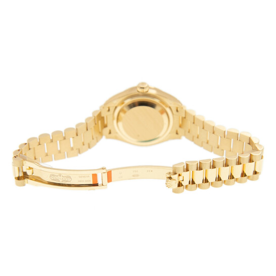 Rolex Lady-Datejust Champagne Diamond Dial Automatic Ladies 18 Carat Yellow Gold President Watch 279138RBCDP - 546x546 Image #5
