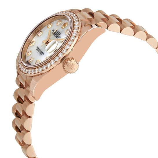Rolex Lady-Datejust Mother of Pearl Diamond Dial Automatic