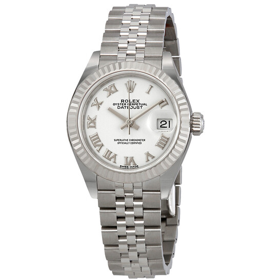Rolex Lady-Datejust White Dial Automatic Ladies Jubilee Watch 279174WRJ - 546x546