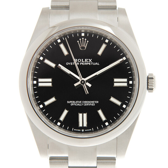 ROLEX OYSTER PERPETUAL ボックス　コマ付 Rolex Oyster Perpetual 36 126000 36mm Blue Dial + Box for