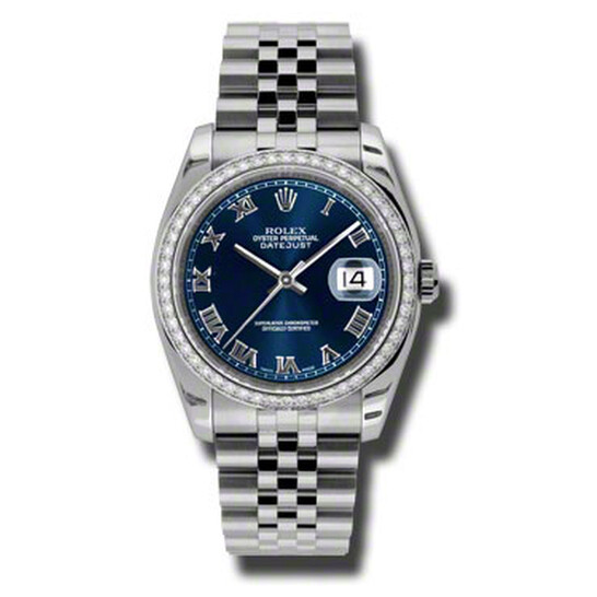 Rolex Oyster Perpetual Datejust 36 Blue Dial Stainless Steel