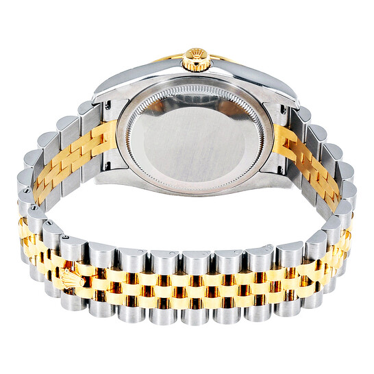 Rolex Oyster Perpetual Datejust 36 Mother of Pearl Dial Stainless Steel and 18K Yellow Gold Jubilee Bracelet Automatic Ladies Watch 116243MRJ - 546x546 Image #3