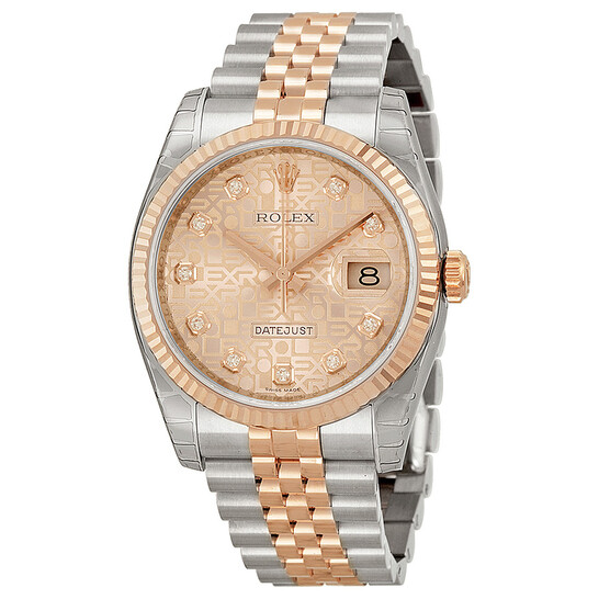 【正規品】ROLEX OYSTER PERPETUAL 付属品セット Rolex Oyster Perpetual Datejust 36 Pink Dial Stainless Steel