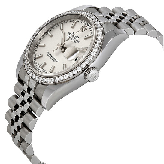 Rolex Oyster Perpetual Datejust 36 Silver Dial Stainless