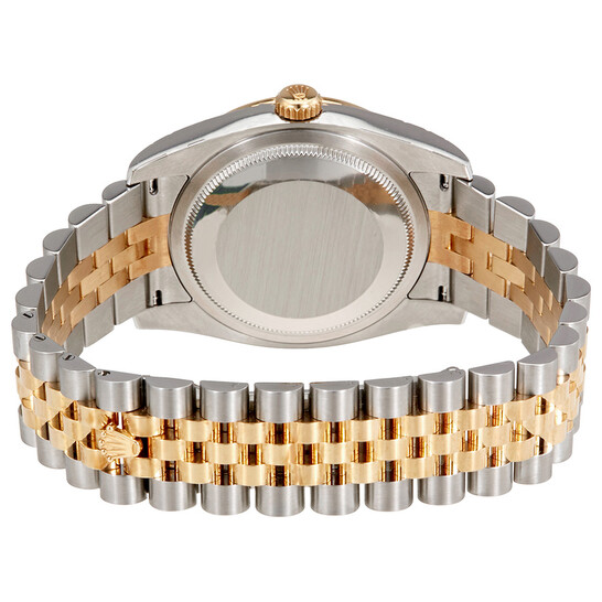 Rolex Oyster Perpetual Datejust 36 White Dial Stainless Steel and 18K Yellow Gold Jubilee Bracelet Automatic Ladies Watch 116243WSJ - 546x546 Image #3