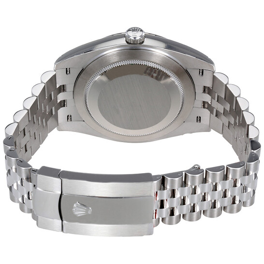 Rolex Oyster Perpetual Datejust Black Dial Jubilee Men's Watch