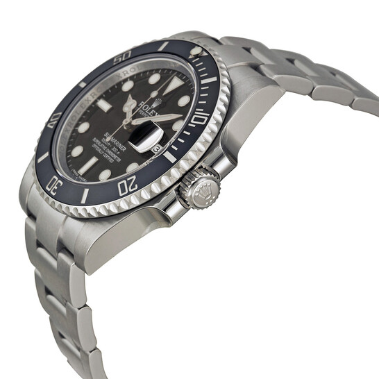 Rolex Oyster Perpetual Submariner Black Dial Black Cerachrom Bezel