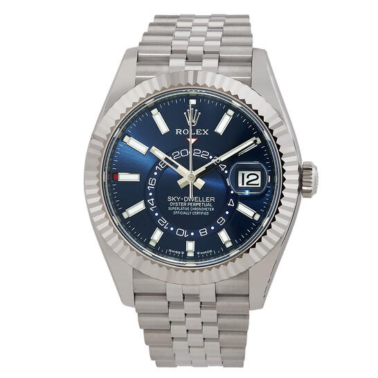 hiromi0426です！ Rolex Sky-Dweller GMT Automatic Chronometer Blue Dial Men's