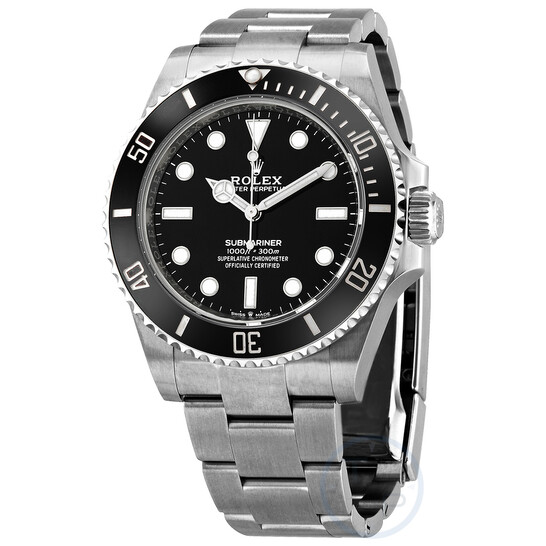 Rolex Submariner Automatic Chronometer Black Dial Men's Watch