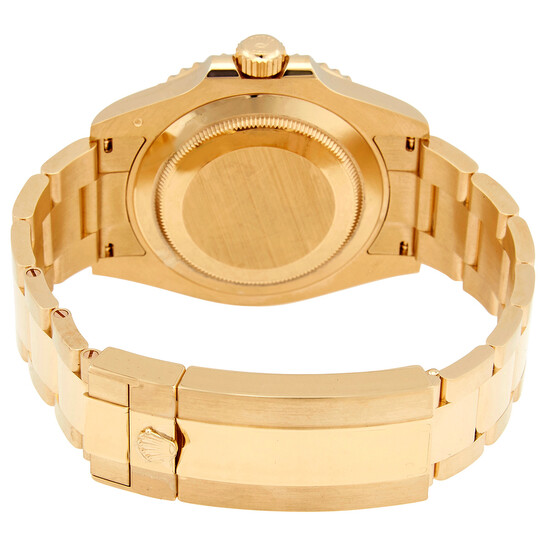 Rolex Submariner Blue Dial 18K Yellow Gold Oyster Bracelet