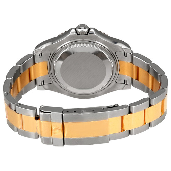 Rolex Yacht-Master Blue Dial Stainless Steel and 18K Yellow Gold Oyster Bracelet Automatic Unisex Watch 168623BLSO - 546x546 Image #3