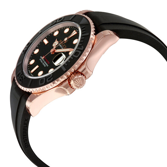 Rolex Yacht-Master 37 Automatic Black Dial 18kt Everose Gold