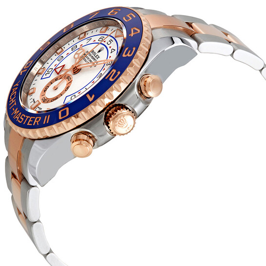 Rolex Yacht-Master II Chronograph Automatic White Dial Men's Steel and 18K Everose Gold  Watch 116681-0002 - 546x546 Image #3