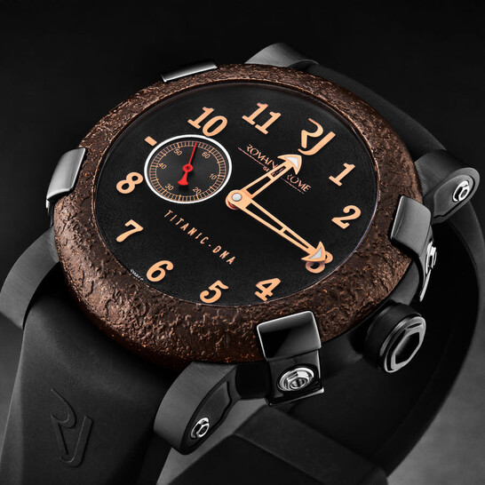Romain Jerome Titanic Black Dial Men's Watch RJ.TI.AU.103.20