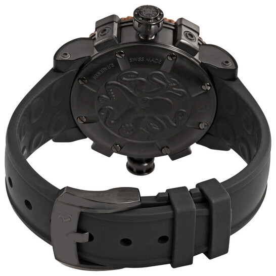 Romain Jerome Titanic-DNA Black Octopus Black Rubber Automatic