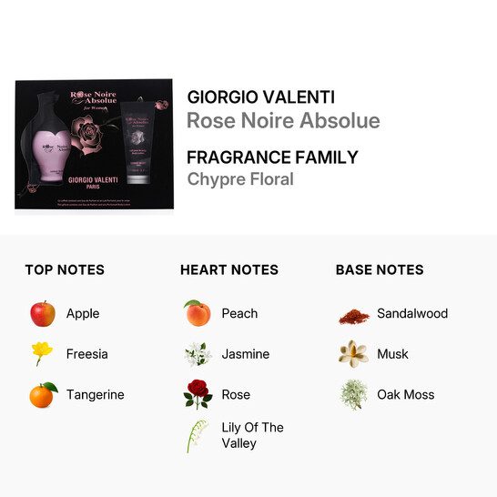 Giorgio Valenti Rose Noire Absolue / Giorgio Valenti Set (W
