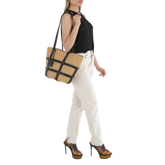 Saint Laurent Basket Medium Panier Raffia Bag 685634GQTLW2099