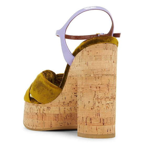 Saint Laurent Bianca Platform Sandals - 546x546 Image #2