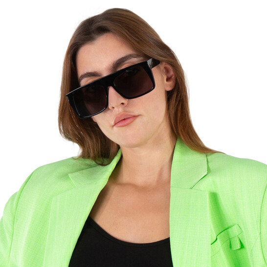 Saint Laurent Black Browline Ladies Sunglasses SL 651 VITTI  display picture 1