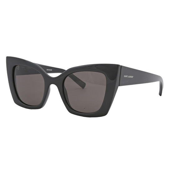 サングラス SAINT LAURENT Woman Sunglasses Black 791905Y9963 1017 Amazon.com: Saint Laurent Women's SL 675 Sunglasses, Black