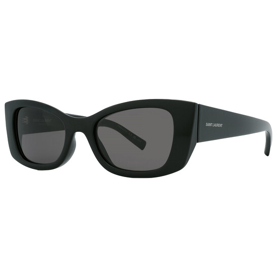 ◆Yves Saint Laurent カフス　No.404 Saint Laurent Black Cat Eye Ladies Sunglasses SL 593 001 52