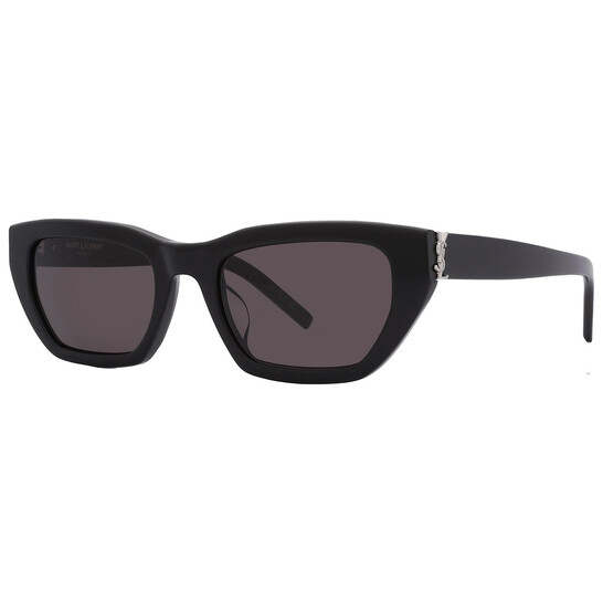 Saint Laurent Black Cat Eye Ladies Sunglasses SL M127-F 001  display picture 3