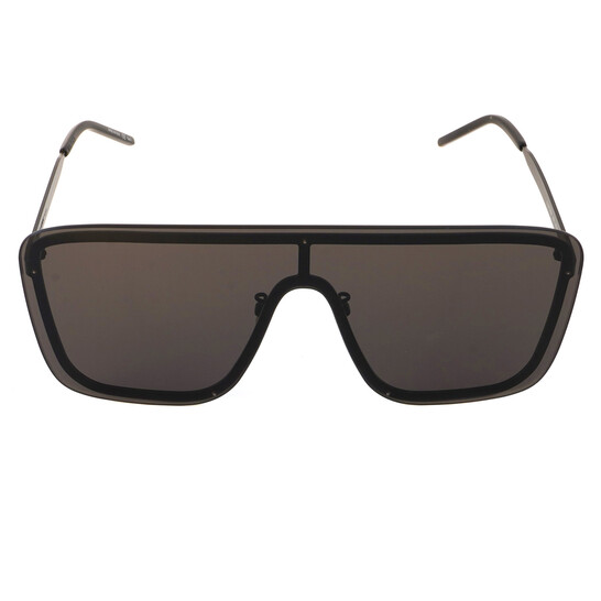 Saint Laurent Black Mask Unisex Sunglasses SL 364 MASK 002  display picture 1