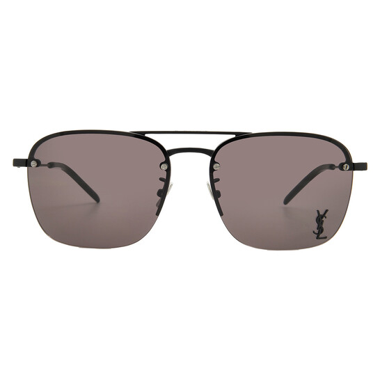 Saint Laurent Black Navigator Ladies Sunglasses SL 309 M 001 57