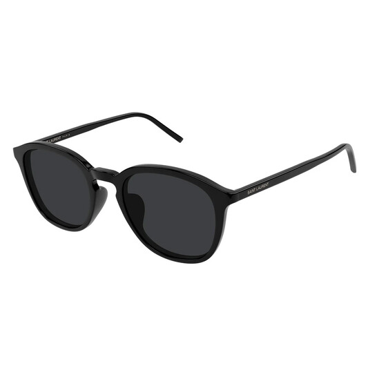 Saint Laurent Black Oval Unisex Sunglasses SL 782/K 001 53  display picture 2