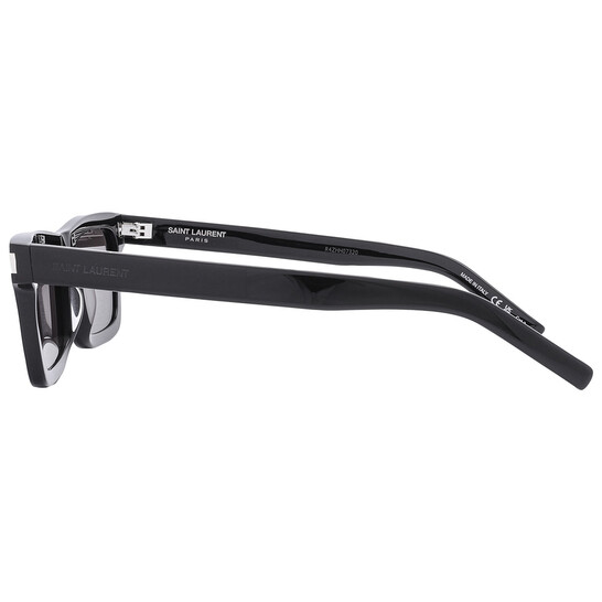 ◆Saint Laurent◆ SL461 BETTY 001 (54) Saint Laurent Black Rectangular Ladies Sunglasses SL 461