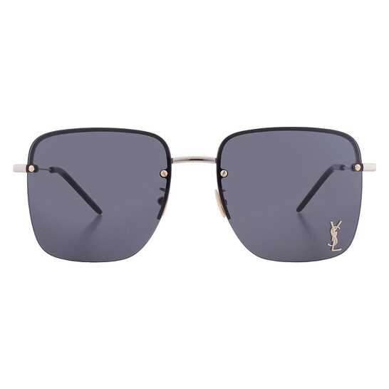 Saint Laurent Black Square Ladies Sunglasses SL 312 M 013 58 - 546x546