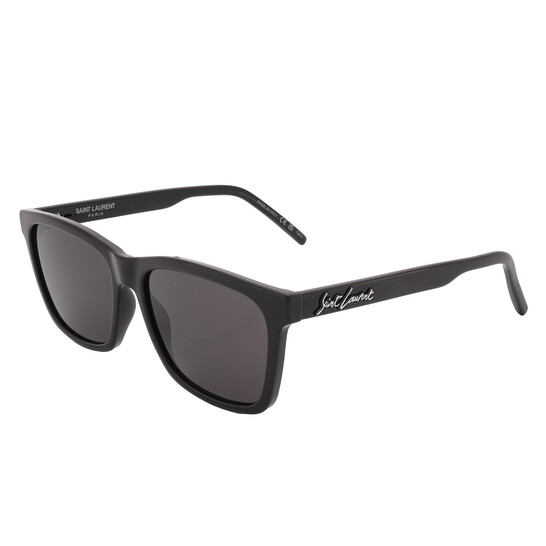 SAINT LAURENT ラシスクエアスカフ 7476803Y668 9765 Saint Laurent Logo Square Acetate Sunglasses | Neiman Marcus