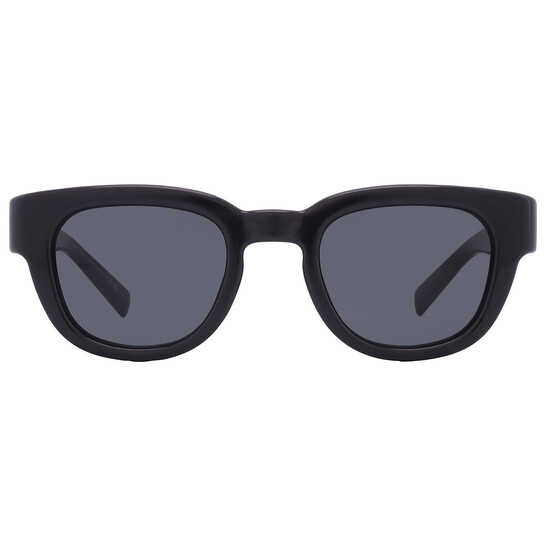 Saint Laurent Black Square Unisex Sunglasses SL 675 001 46