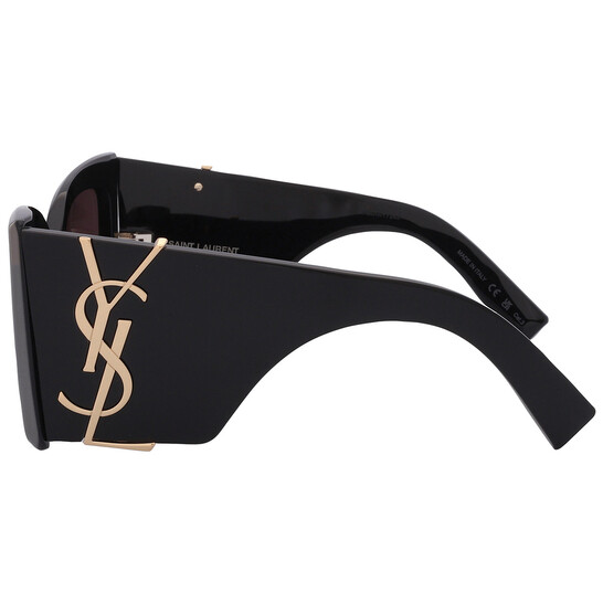 SAINT LAURENT☆YSL バタフライ サングラス BLACK GREY サンローランパリ (イヴサンローラン) サングラス メンズ