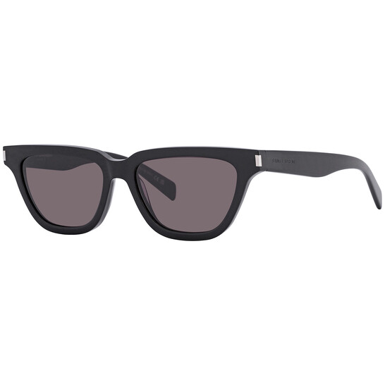 Saint Laurent Dark Grey Smoke Cat Eye Ladies Sunglasses SL  display picture 2