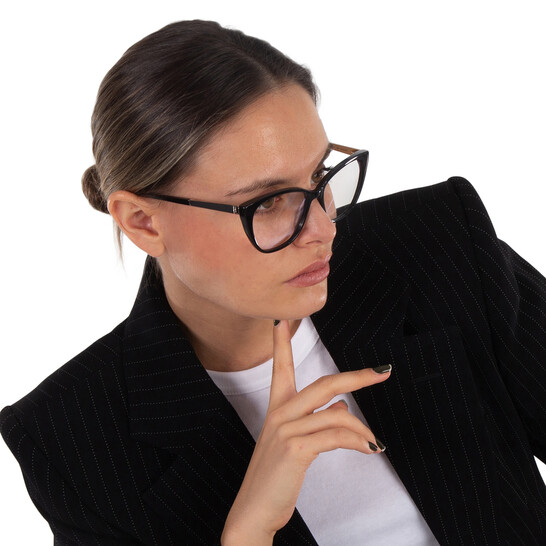 SAINT LAURENT キャットアイクラス SLM72 002 Saint Laurent Demo Cat Eye Ladies Eyeglasses SL M72 002 54