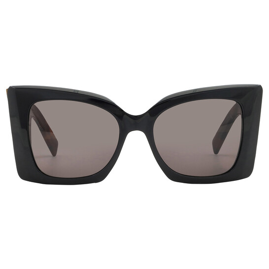 Saint Laurent Grey Butterfly Ladies Sunglasses SL M119 BLAZE  display picture 2