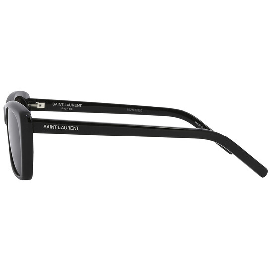 Saint Laurent Grey Cat Eye Ladies Sunglasses SL 613 001 58